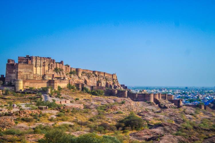 A Fable from Childhood from a Blue City Jodhpur