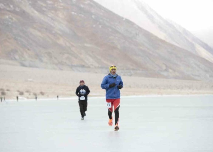 Pangong Created History For Hosting World’s Highest Half Lake Marathon